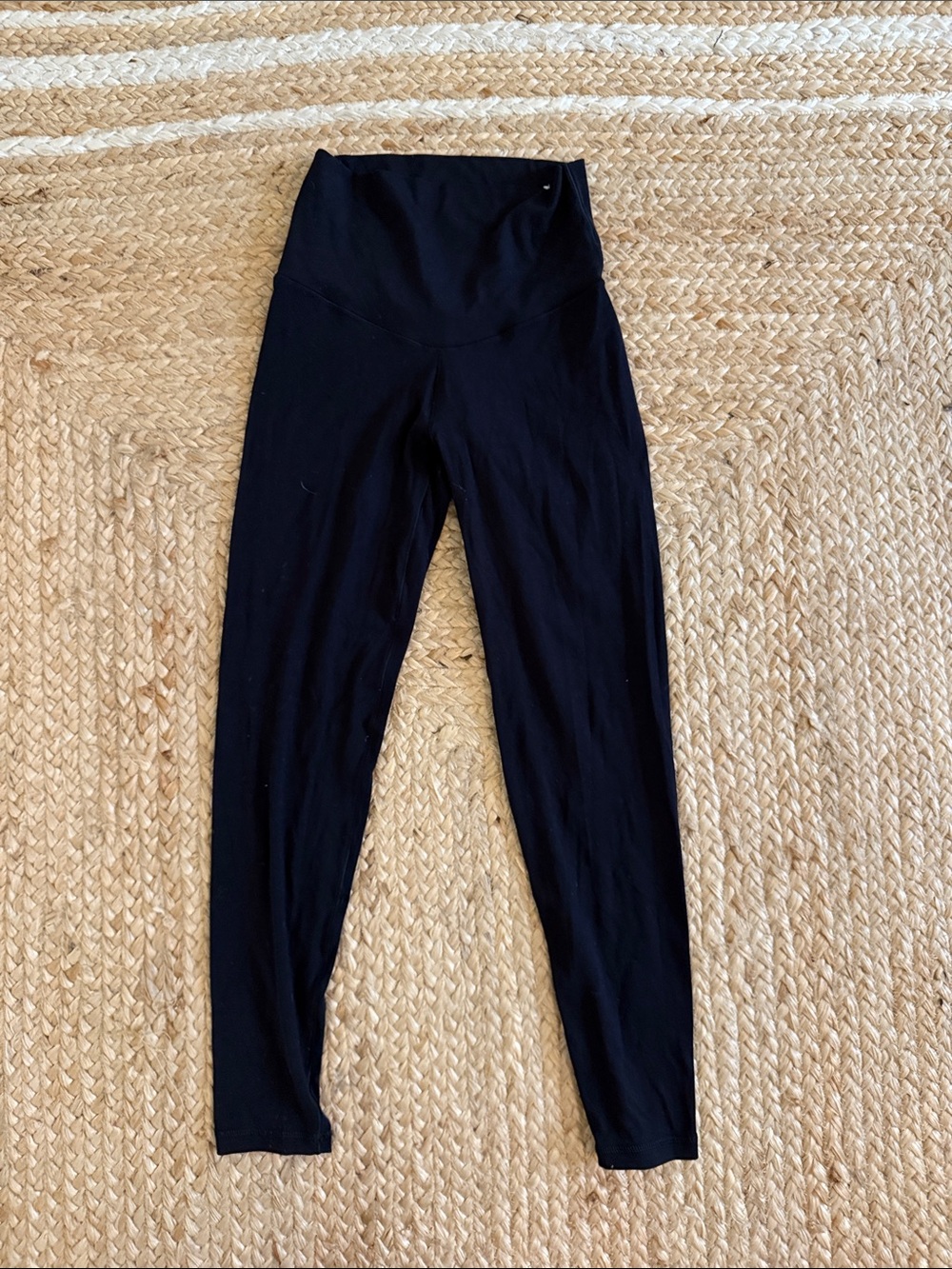 High-Waist Black Leggings aerie